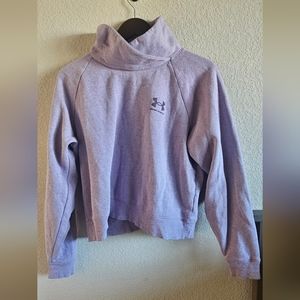 Light purple Under Armour cowlneck pullover